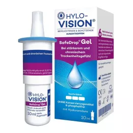 HYLO-VISION Krople do oczu SafeDrop Gel, 10 ml