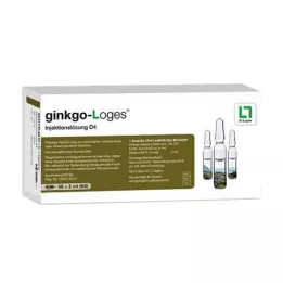 GINKGO-LOGES Roztwór do wstrzykiwań D 4 ampułki 50X2 ml