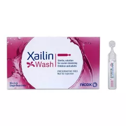 XAILIN Roztwór do przemywania oczu w dawkach jednorazowych 20X5 ml