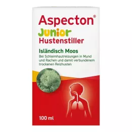 ASPECTON Junior środek przeciwkaszlowy sok z mchu islandzkiego, 100 ml