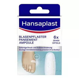 HANSAPLAST Plaster na pęcherze mały 6 szt