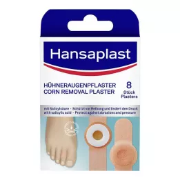 HANSAPLAST Plastry na odciski 8 sztuk
