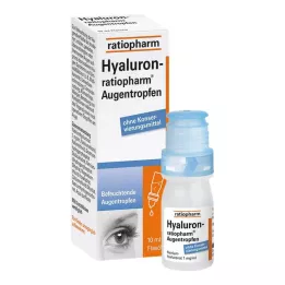 HYALURON-RATIOPHARM Krople do oczu 10 ml
