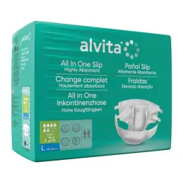 Spodnie na nietrzymanie moczu Alvita All-in-One super duże, 24 szt