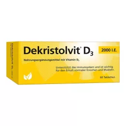 DEKRISTOLVIT D3 2000 j.m. tabletki, 60 szt