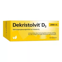 DEKRISTOLVIT D3 2000 j.m. tabletki, 90 szt