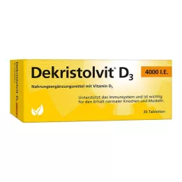 DEKRISTOLVIT D3 4000 j.m. tabletki, 30 szt
