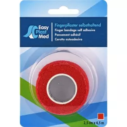 Urbanmed palca tynk 2,5 cm x 4,5 m czerwony, 1 szt