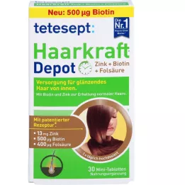 Tetesept Tabletki folii do włosów, 30 szt