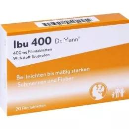 IBU 400 tabletów z filmu Dr.Mann, 20 szt