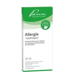 ALLERGIE-INJEKTOPAS Ampułki z roztworem do wstrzykiwań 10X2 ml
