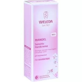 WELEDA Wrażliwy na migdałowy krem rąk, 50 ml