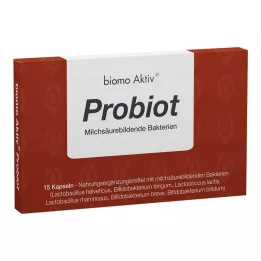 BIOMO Kapsułki probiotyczne aktywne, 15 szt