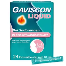 GAVISCON Płyn 500 mg/267 mg/160 mg Susp.z.Einn., 24X10 ml