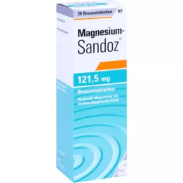 Magnez Sandoz 121,5 mg tabletki musujące, 20 szt
