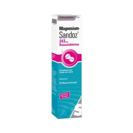 MAGNESIUM SANDOZ 243 mg tabletki musujące, 20 szt