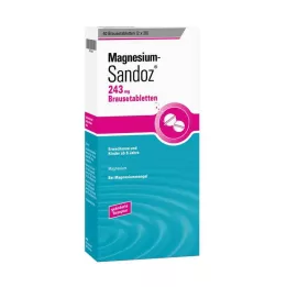 MAGNESIUM SANDOZ 243 mg tabletki musujące, 40 szt