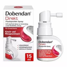 DOBENDAN Direkt Flurbiprofen Spray 8,75 mg/dawka doustnie, 15 ml