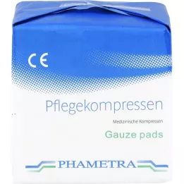 PFLEGEKOMPRESSEN Polar 10x10 cm niesterylny 4-warstwowy, 100 szt