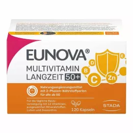 EUNOVA Kapsułki długoterminowe 50+, 120 szt