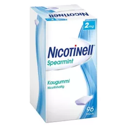 NICOTINELL Guma do żucia miętowa 2 mg, 96 szt
