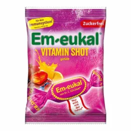 EM Cukierki eukaliptusowe Witamina wzmacniająca odporność-SHOT zfr, 75 g