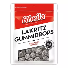 RHEILA Żelki lukrecjowe z cukrem, 90 g