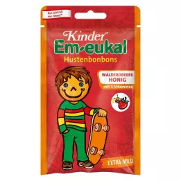 EM-EUKAL Kinder Cukierki o smaku truskawkowo-miodowym, 75 g