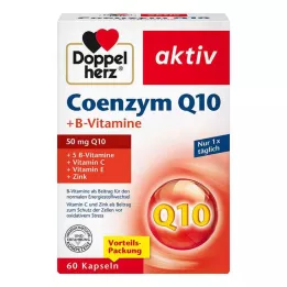 DOPPELHERZ Koenzym Q10+witaminy B kapsułki, 60 szt
