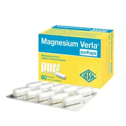 MAGNESIUM VERLA kapsułki wegańskie purKaps do stosowania doustnego, 60 szt