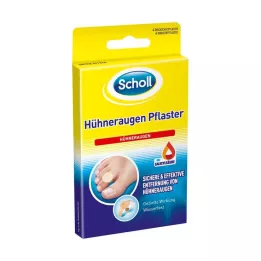 SCHOLL Plastry na odciski 4 sztuki