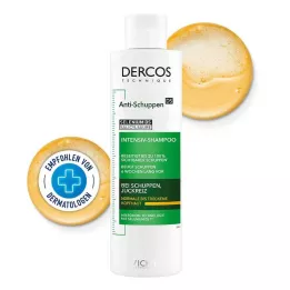 VICHY DERCOS Szampon przeciwłupieżowy do skóry suchej, 200 ml