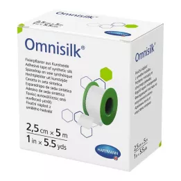 OMNISILK Stały tynk sztuczny jedwab 2,5 cmx5 M, 1 szt
