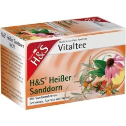 H&amp;S Hot Sanddorn Vital Tee FilterWetting, 20x2,0 g