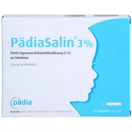 PÄDIASALIN 3% ampułki inhalacyjne, 20 szt