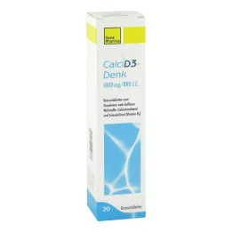 CALCI D3-Denk 1000 mg/880 I.E. tabletki musujące, 20 szt