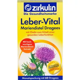 ZIRKULIN Leber-Vital Tabletki Ostropestu Plamistego, 60 szt