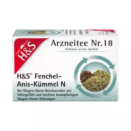H&amp;S Koper włoski-anyż-kminek N Torebki filtracyjne, 20X2,0 g