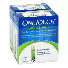 ONE TOUCH Wybierz plus paski do testu cukru we krwi, 100 szt