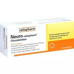 NEURO-RATIOPHARM tabletki z powiązaniem z filmem, 50 szt