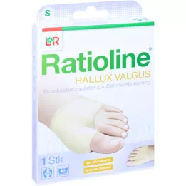 Ratioline Halux Valgus Pressic Ochrona Pad S (Shootgr.36-38), 1 szt