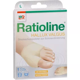 Ratioline HALLUX VALGUS PŁATNOŚĆ PAD L (septgr.42-45), 1 szt