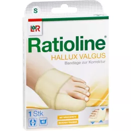 Ratioline Halux Valgus Bandaż S (Stopka 20-21,5 cm), 1 szt