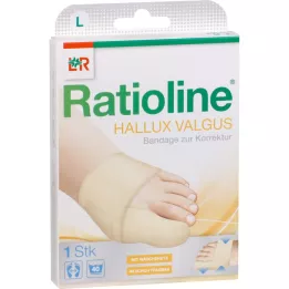 Ratioline Halux Valgus Bandaż L (stopy 23 - 24,5 cm), 1 szt