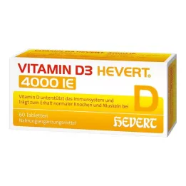 VITAMIN D3 HEVERT tabletki 4000 j.m., 60 szt
