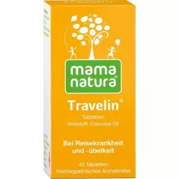 MAMA NATURA Travelin Travel Tablet, 40 szt