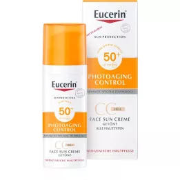 Eucerin Sun CC Cream Dinted Bright LSF 50+, 50 ml