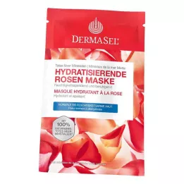 DermaSel Maska róży nawilżającej, 12 ml
