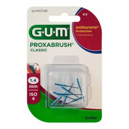 GUM Proxabrush Classic wymienne szczoteczki 1,4 mm, 8 sztuk
