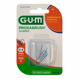 GUM Proxabrush Classic wymienne szczoteczki 0,9 mm, 8 sztuk